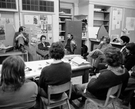 A group of students at the Newport Documentary course