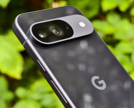 Google Pixel 9 in black. Photo Joshua Waller