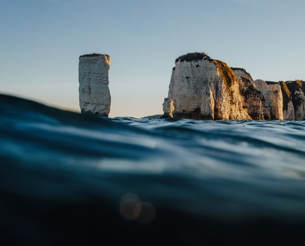 take photos from the water