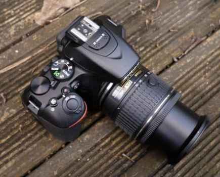 Nikon D5600 from above