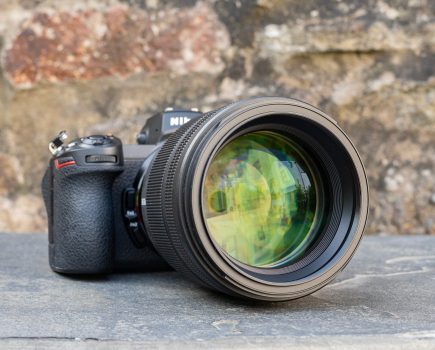 Nikon Nikkor 85mm f1.2 lens.